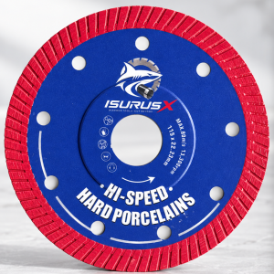 XHPD-TS  HI-SPEED DRY CUTTING DISC FOR HARD PORCELAINS AND TILES